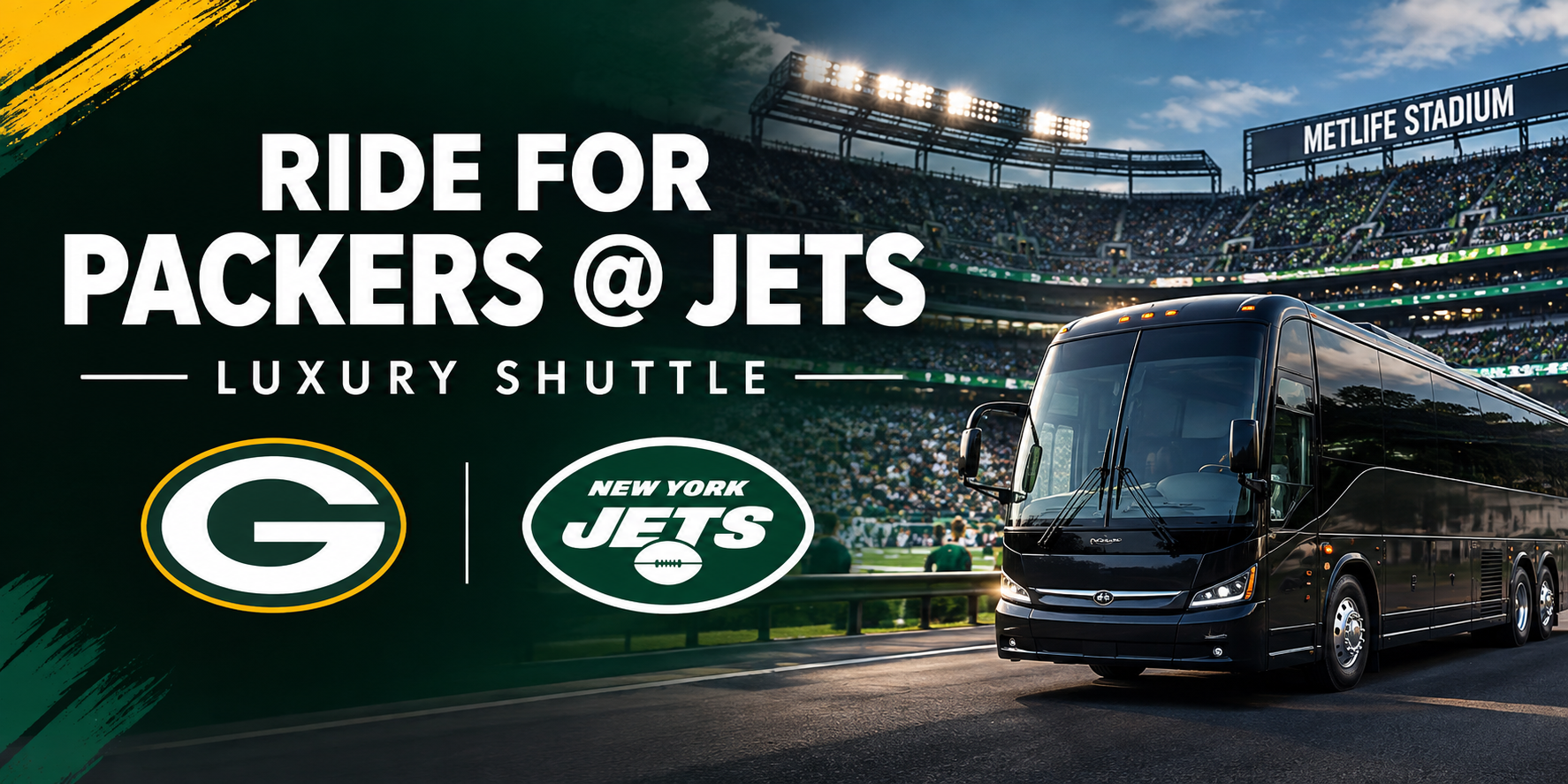 NY Jets Luxury Gameday Shuttle