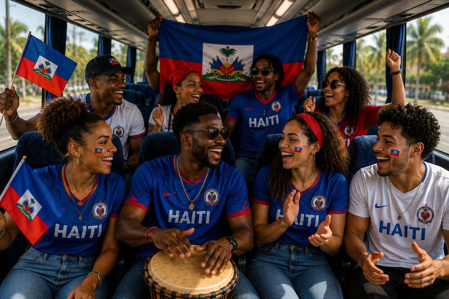 Fèt  Bus -World Cup Haiti vs Brazil – Boston, MA – Philadelphia, PA (Lincoln Financial)
